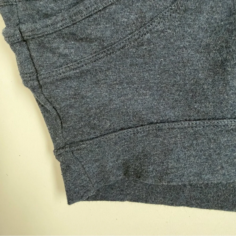 Calvin Klein Sports Bra Unlined Quick Dry Racerback Athletic Exercise Blue